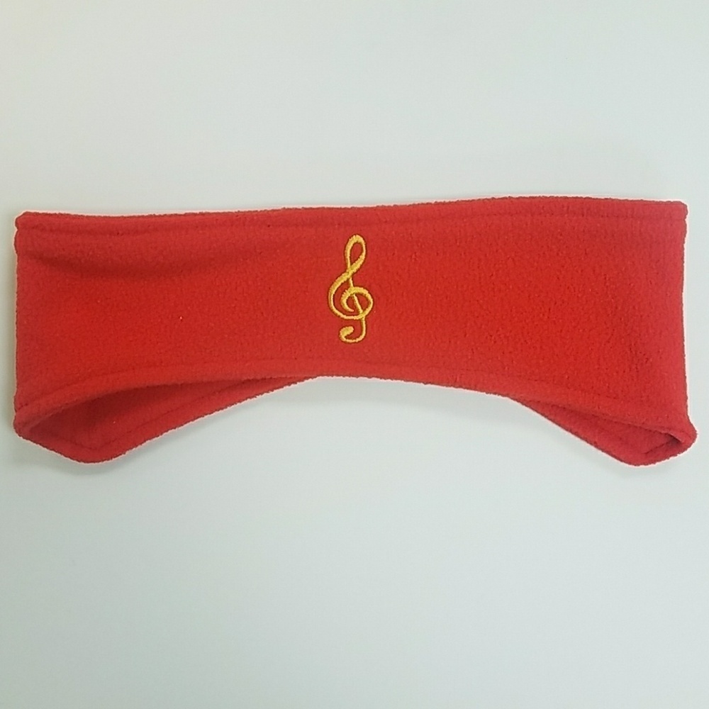 NWOT Treble Clef Fleece Headband